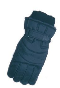 Men’s Ski Glove with Velcro and Knit Cuff