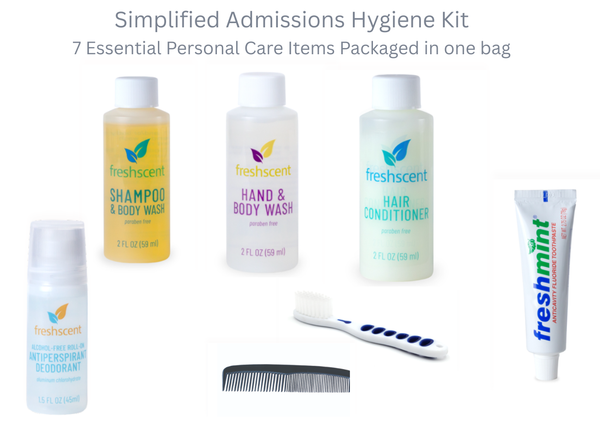 Simplified Admissions Personal Care/Hygiene Pack