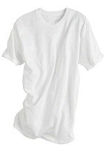 T-Shirt Crew Neck (White)
