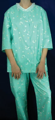 Broadcloth Pajamas. Assorted poly/cotton solids and prints.